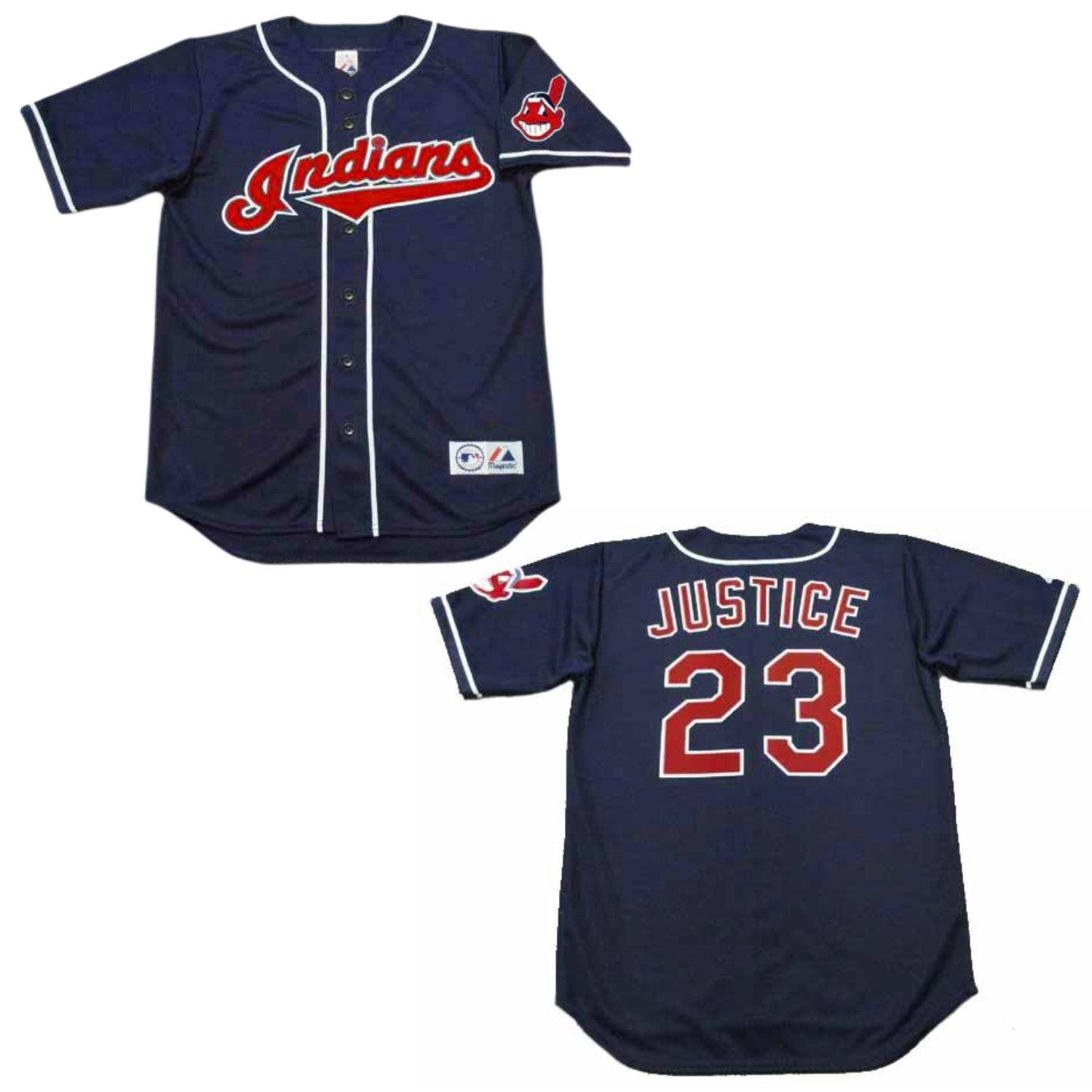 David Justice Cleveland Indians 23 Jersey