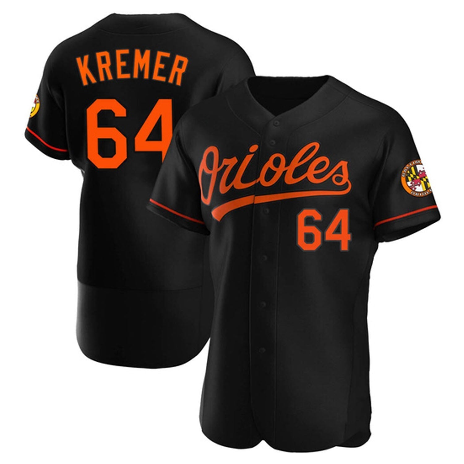 Dean Kremer Baltimore Orioles 64 Jersey