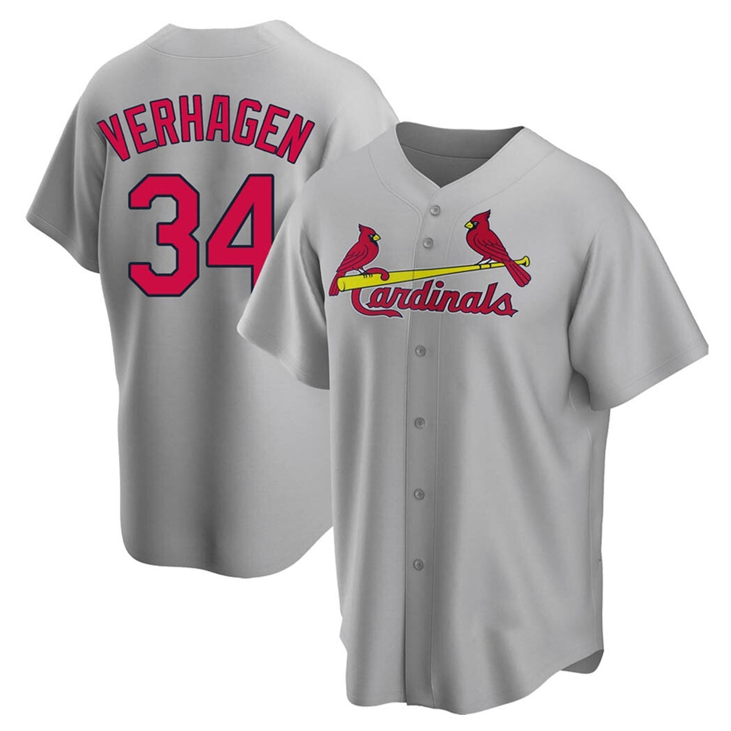 Drew VerHagen St Louis Cardinals 34 Jersey