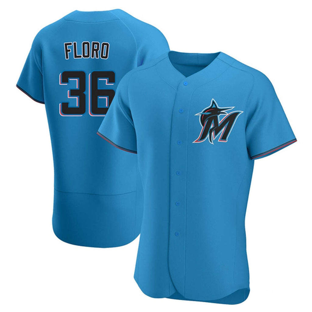 Dylan Floro Miami Marlins 36 Jersey