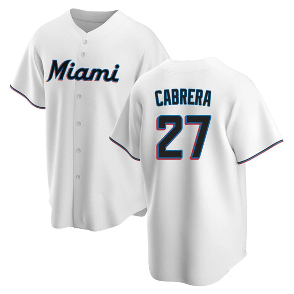 Edward Cabrera Miami Marlins 27 Jersey