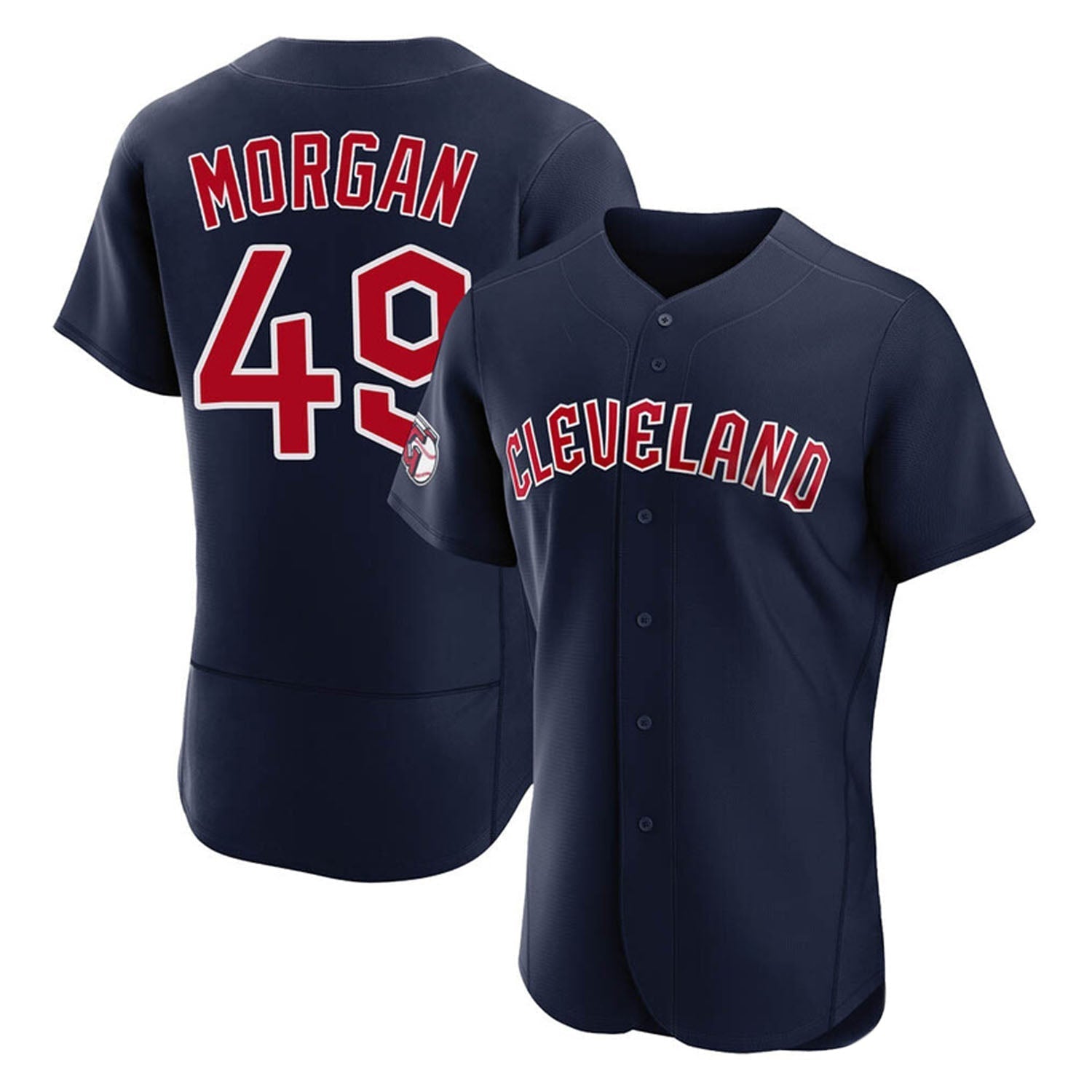 Eli Morgan Cleveland Indians 49 Jersey