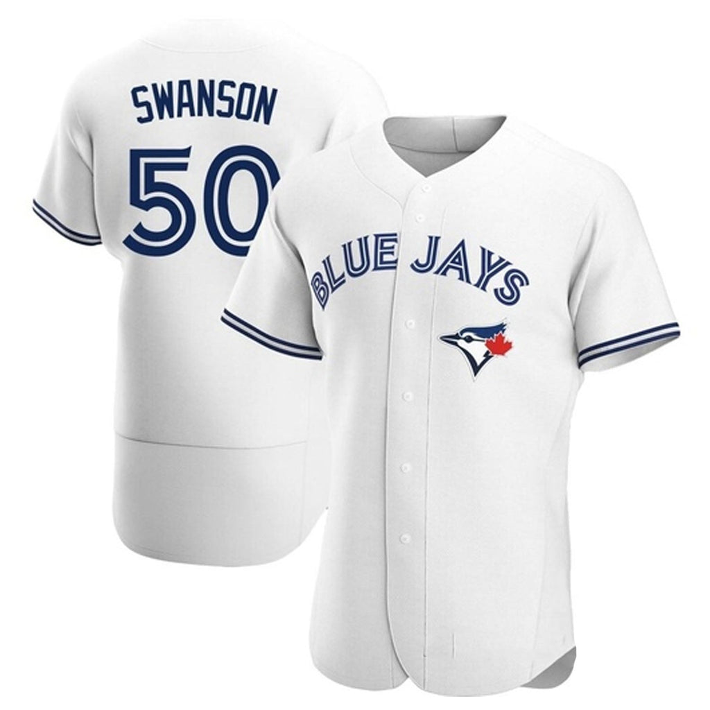 Erik Swanson Toronto Blue Jays 50 Jersey