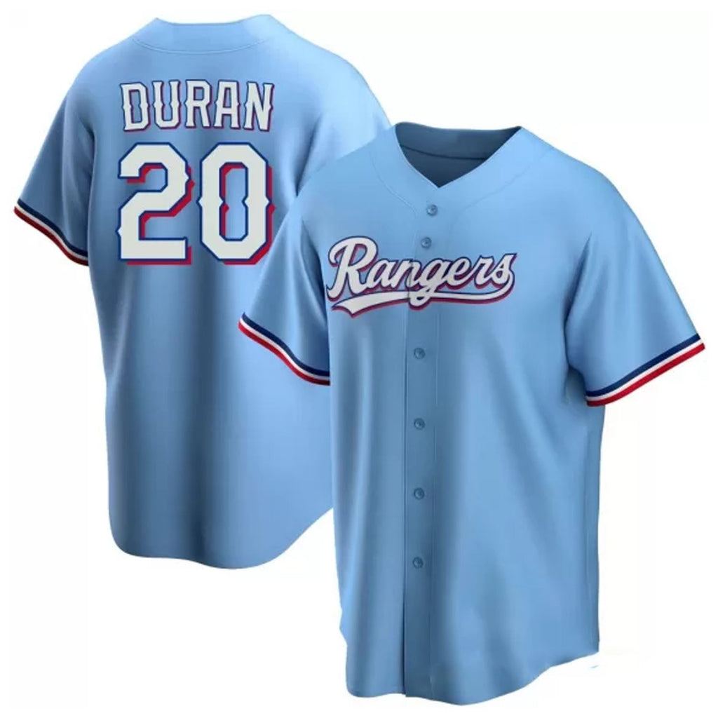 Ezequiel Duran Texas Rangers 20 Jersey