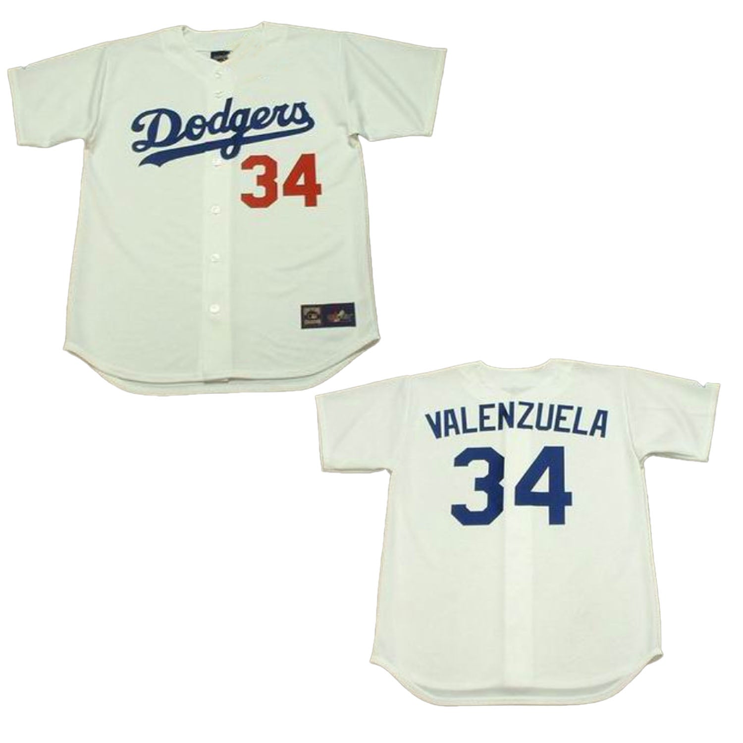 Fernando Valenzuela Los Angeles Dodgers 34 Jersey