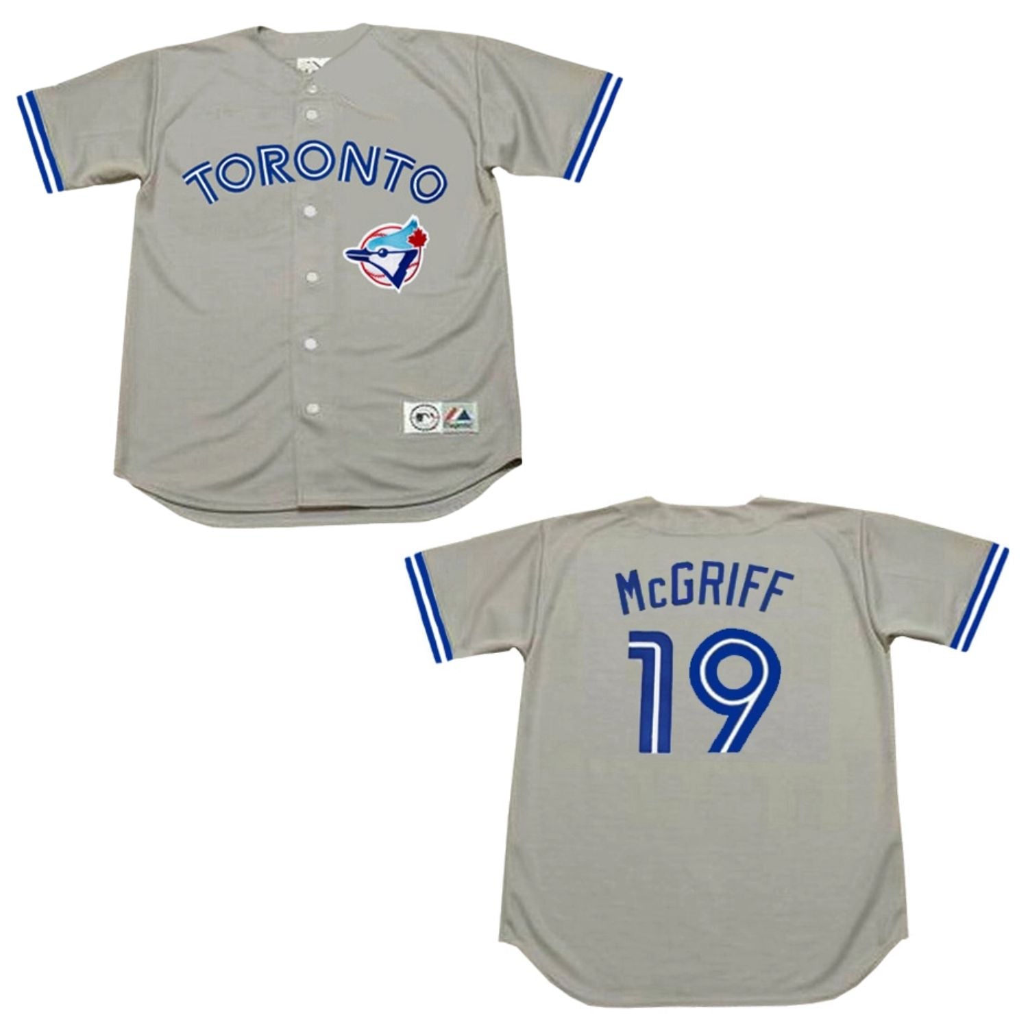 Fred Mcgriff Toronto Blue Jays 19 Jersey