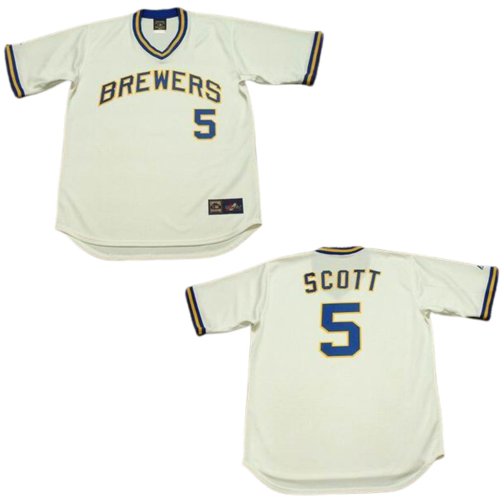 George Scott Milwaukee Brewers 5 Jersey