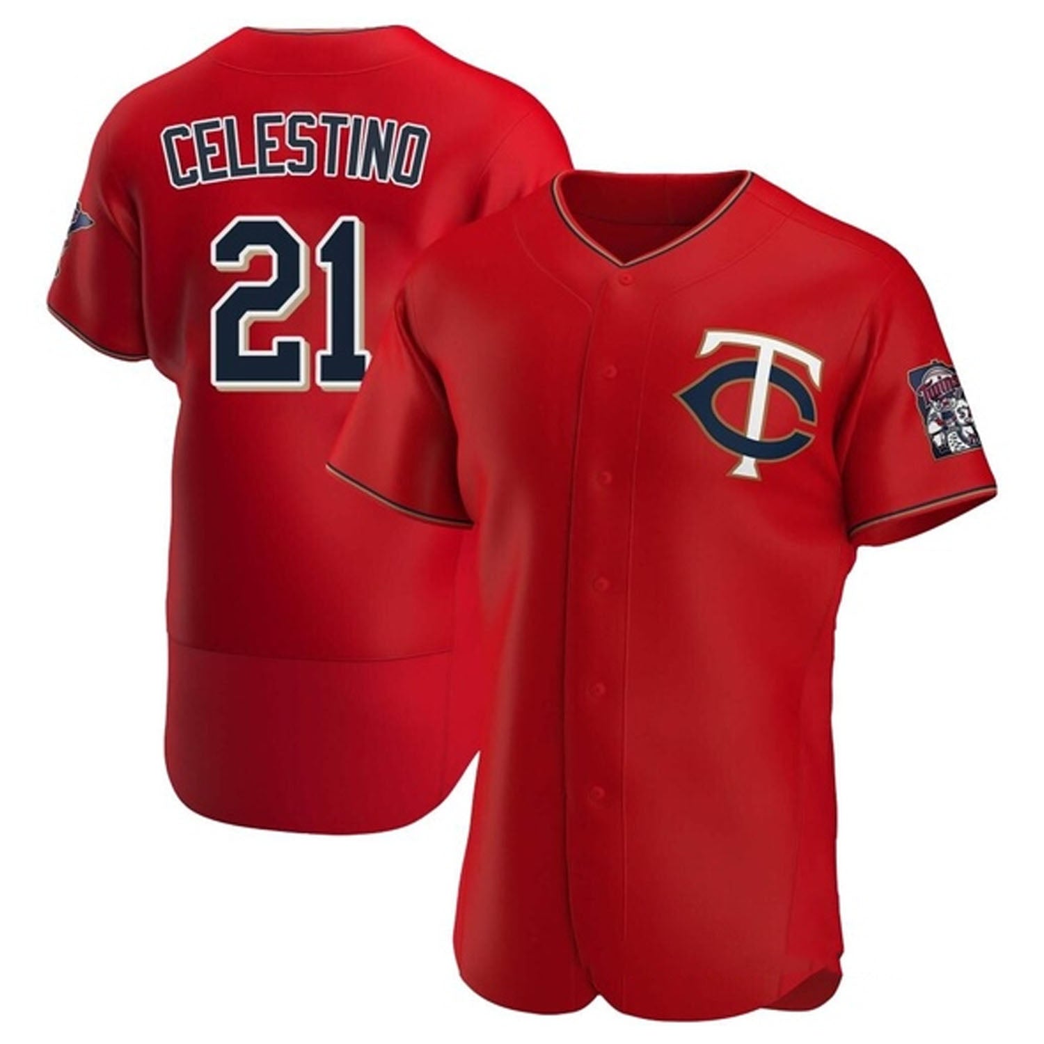 Gilberto Celestino Minnesota Twins 21 Jersey