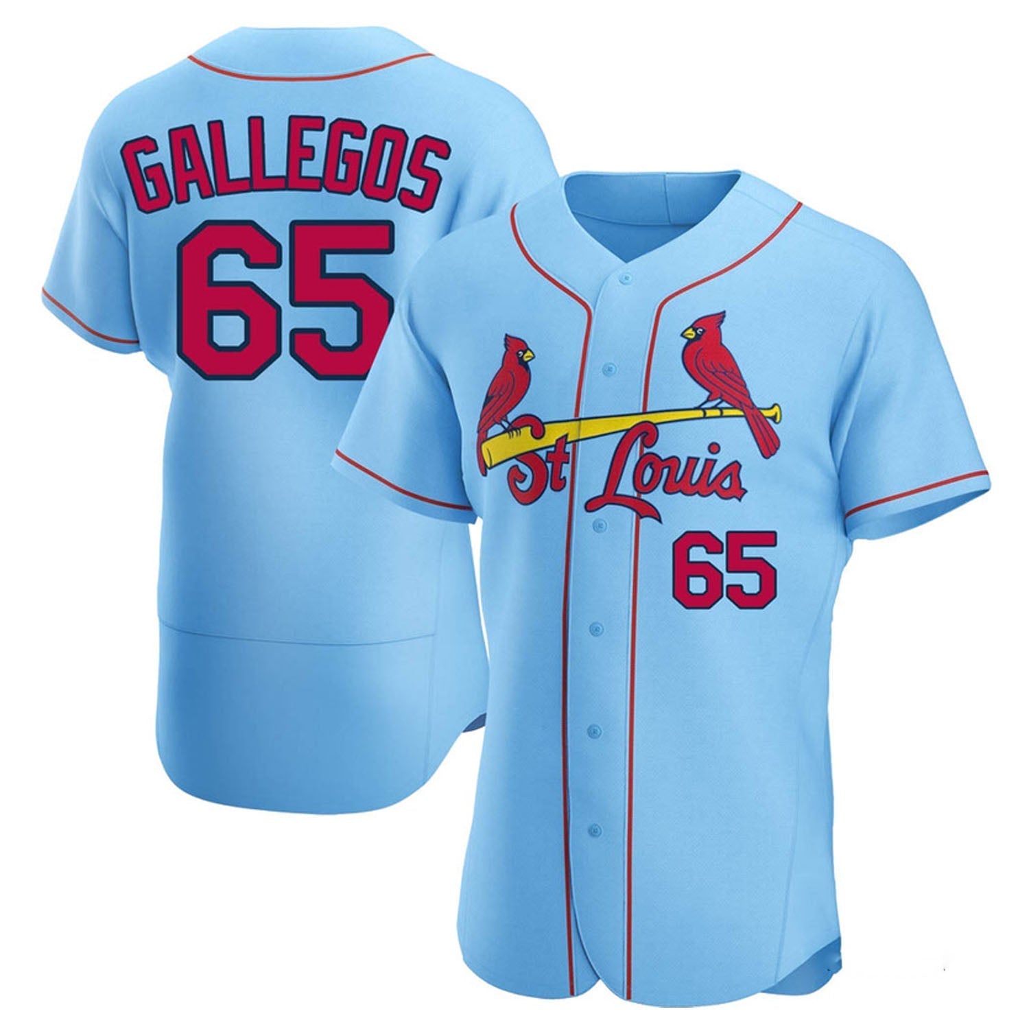 Giovanny Gallegos St Louis Cardinals 65 Jersey