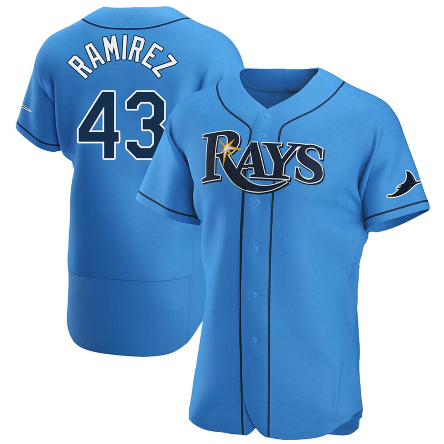 Harold Ramirez Tampa Bay Rays 43 Jersey