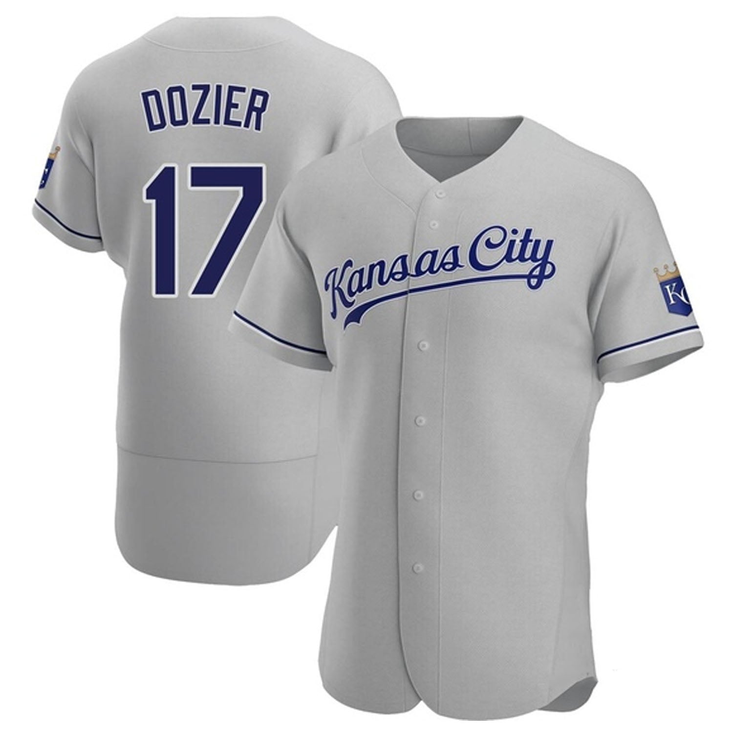 Hunter Dozier Kansas City Royals 17 Jersey
