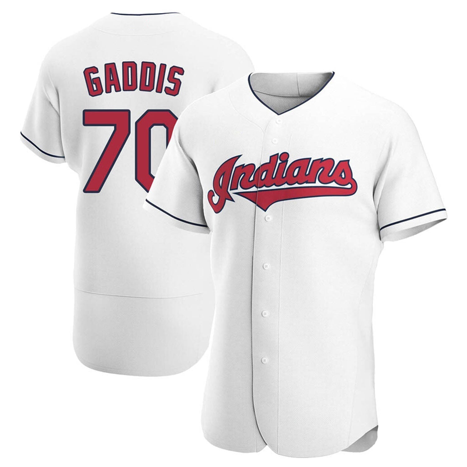 Hunter Gaddis Cleveland Indians 70 Jersey
