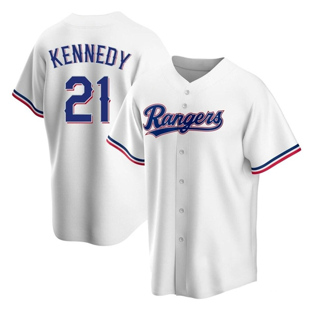 Ian Kennedy Texas Ranger 21 Jersey