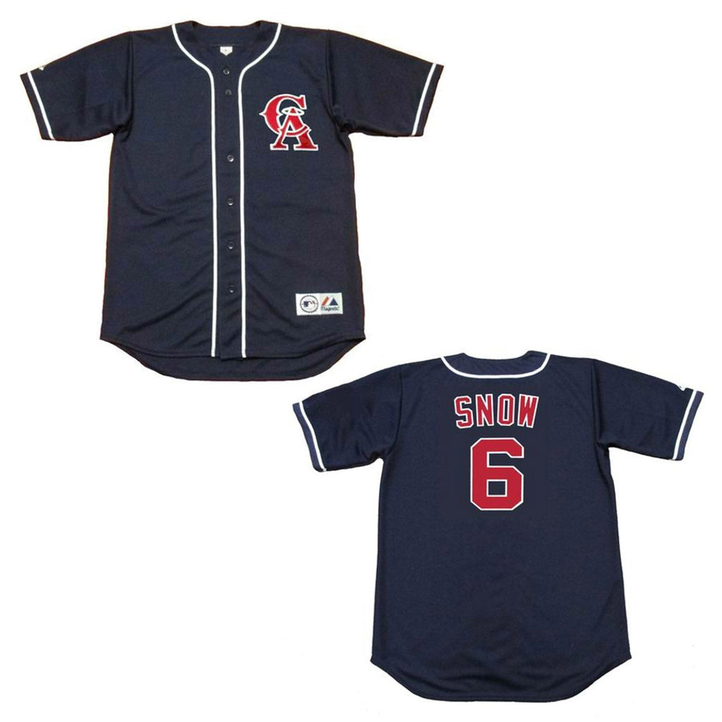 J.T. Snow California Angels 6 Jersey