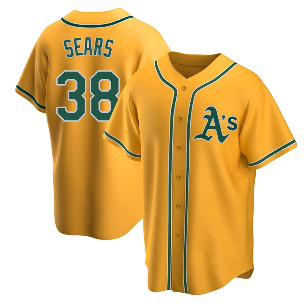 JP Sears Oakland Athletics 38 Jersey