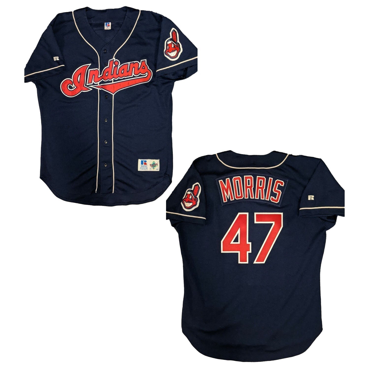 Jack Morris Cleveland Indians 47 Jersey
