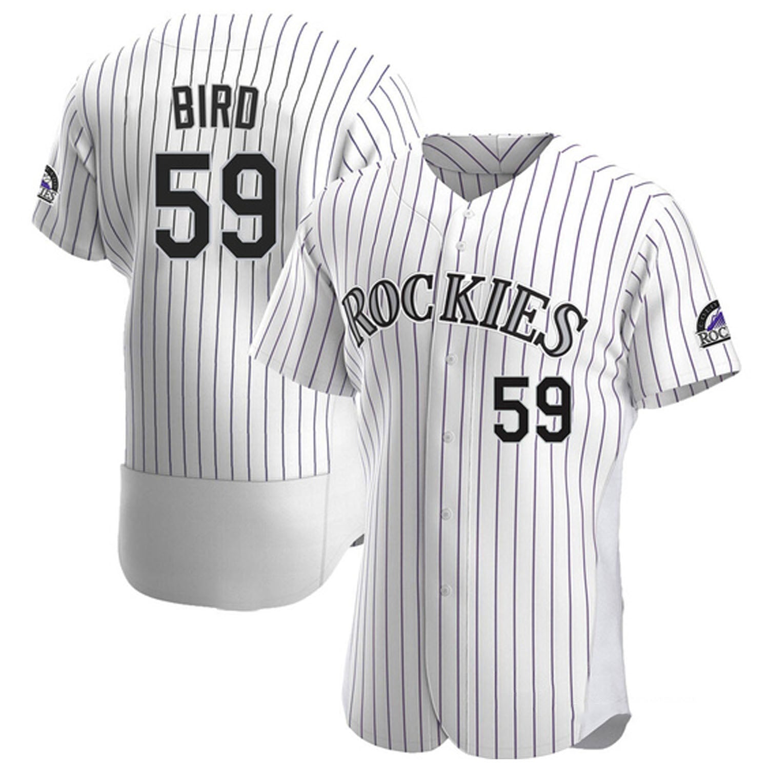 Jake Bird Colorado Rockies 59 Jersey