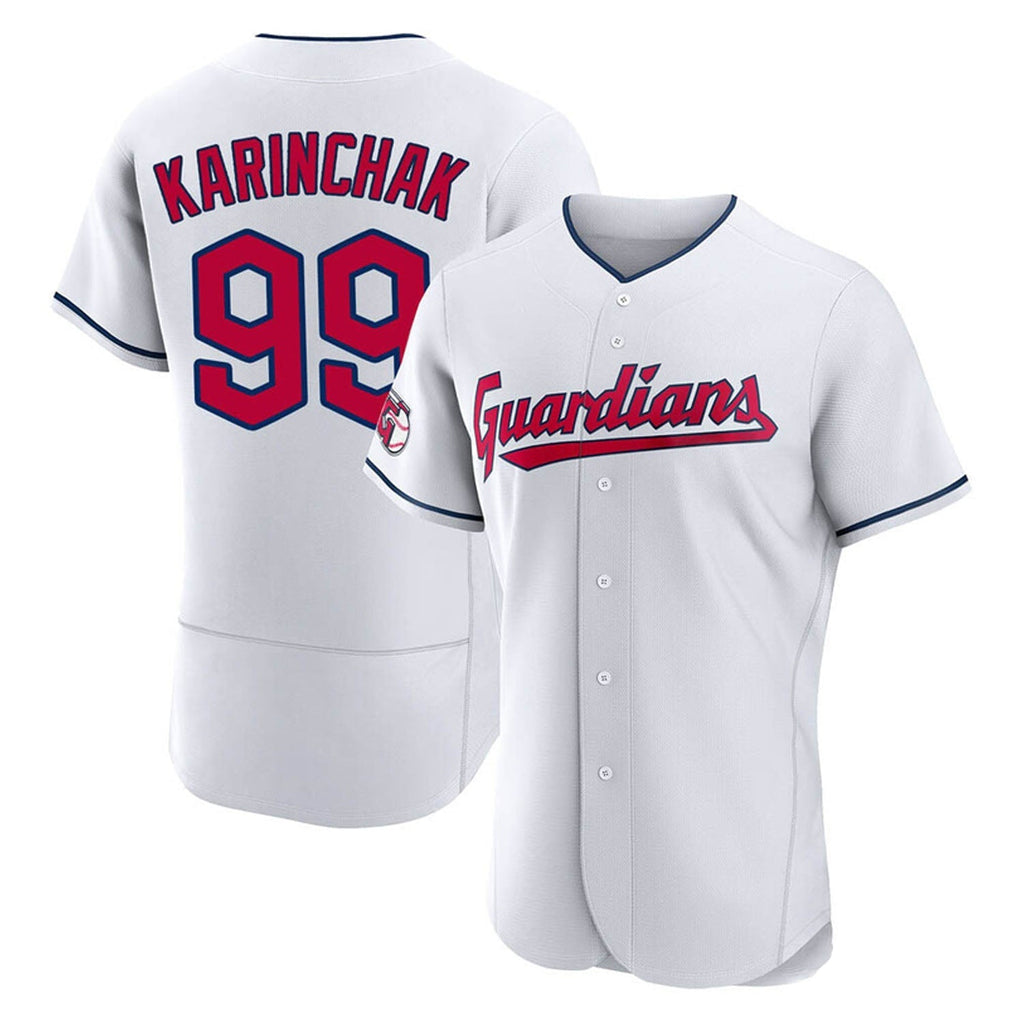 James Karinchak Cleveland Indians 99 Jersey