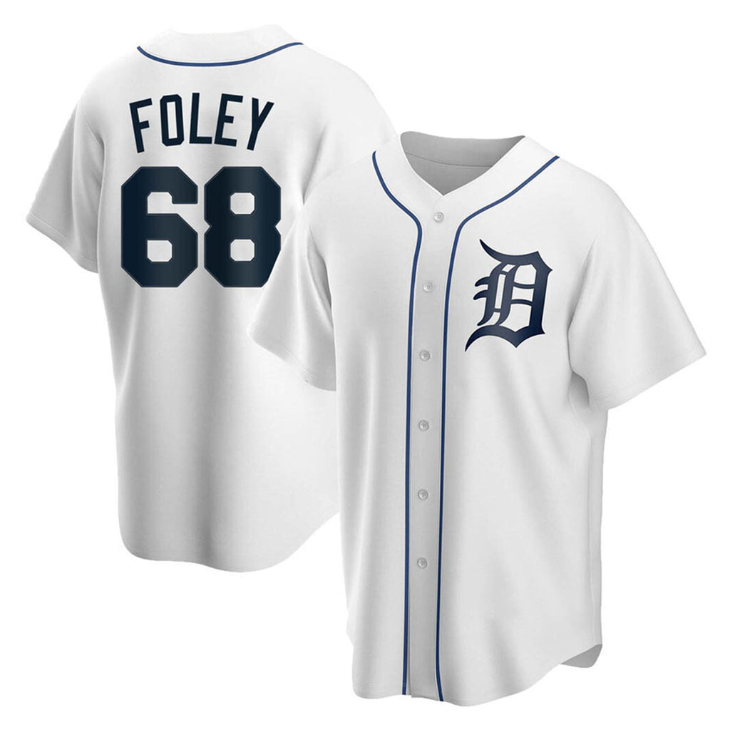 Jason Foley Detroit Tigers 68 Jersey