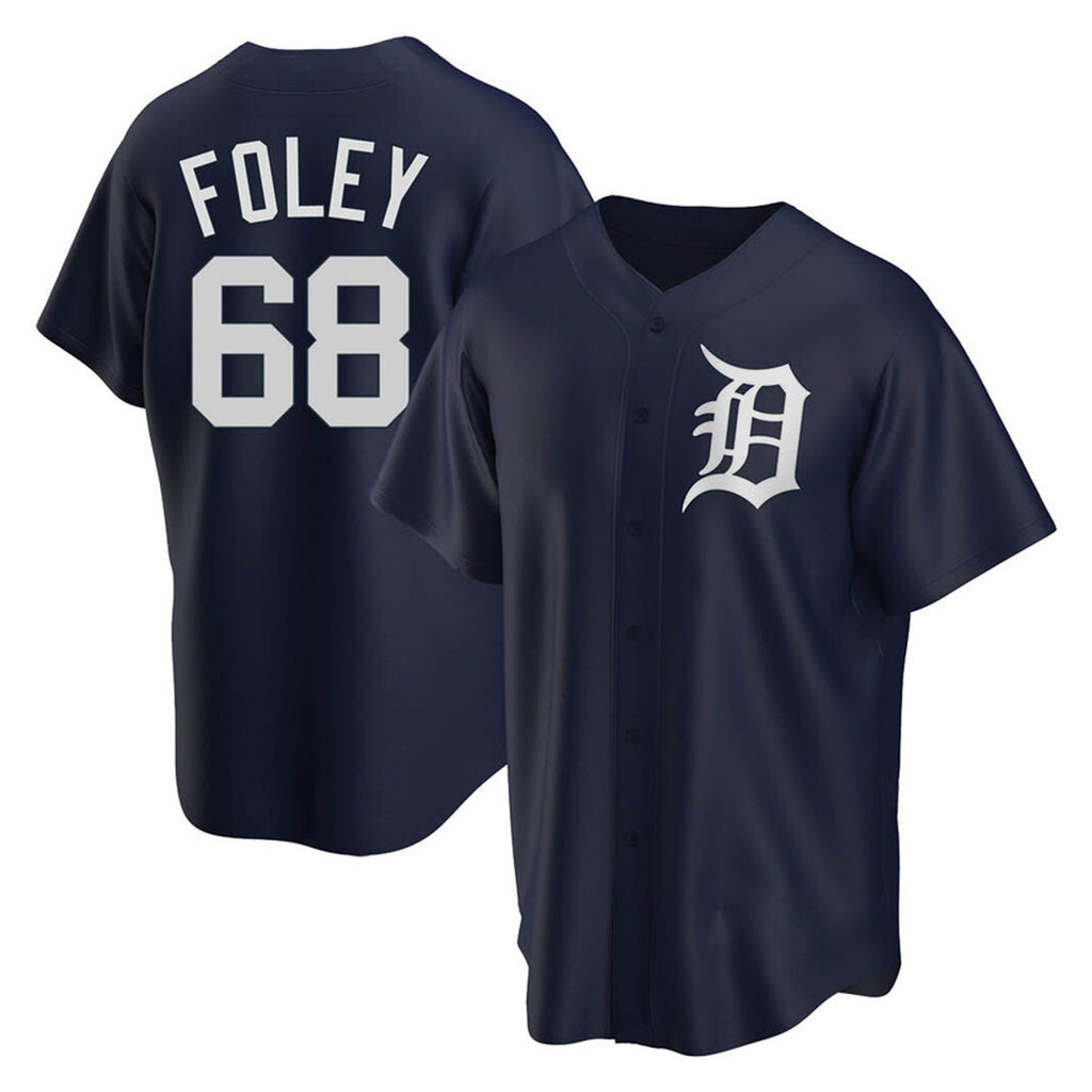 Jason Foley Detroit Tigers 68 Jersey