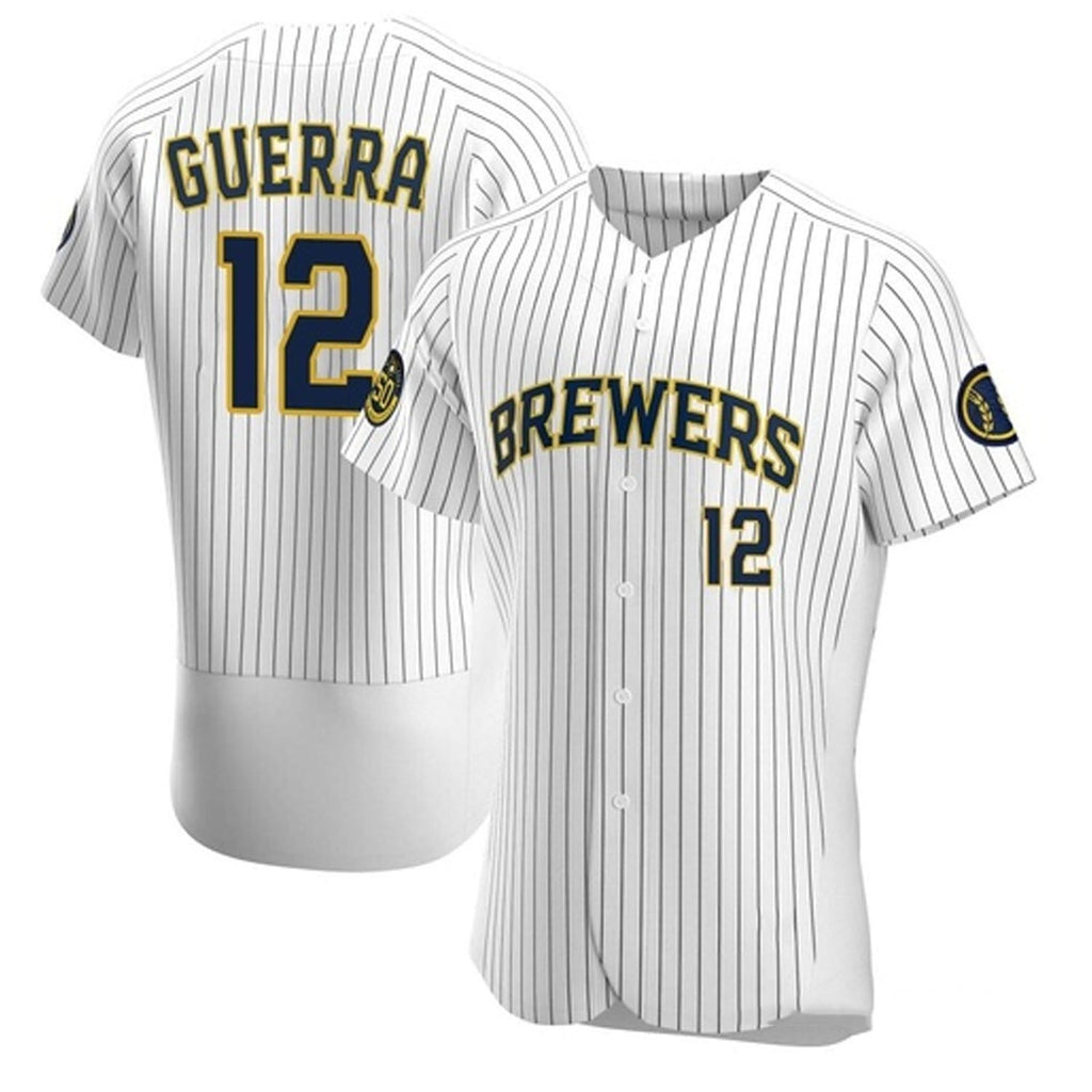 Javy Guerra Milwaukee Brewers 12 Jersey