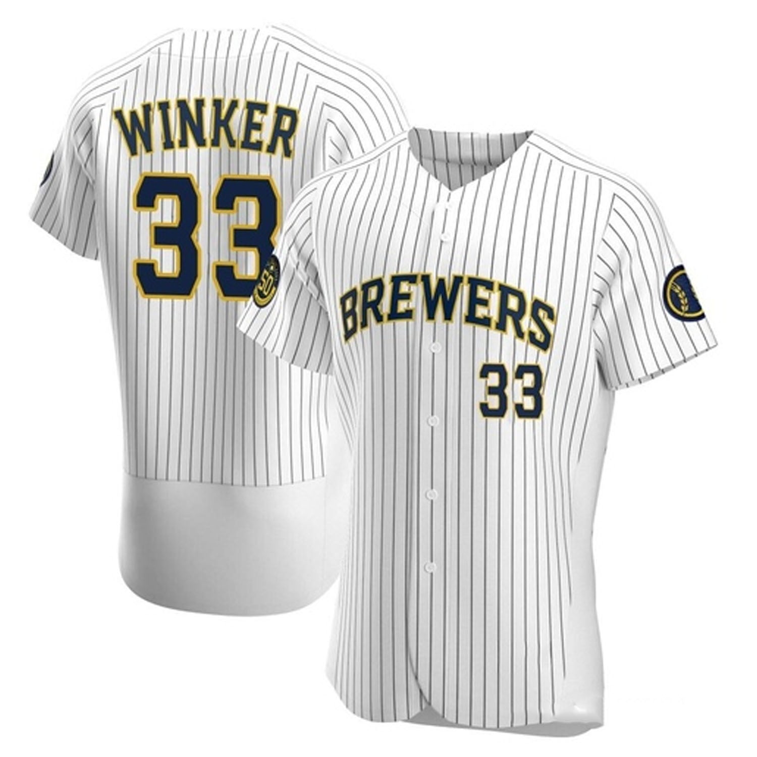 Jesse Winker Milwaukee Brewers 33 Jersey