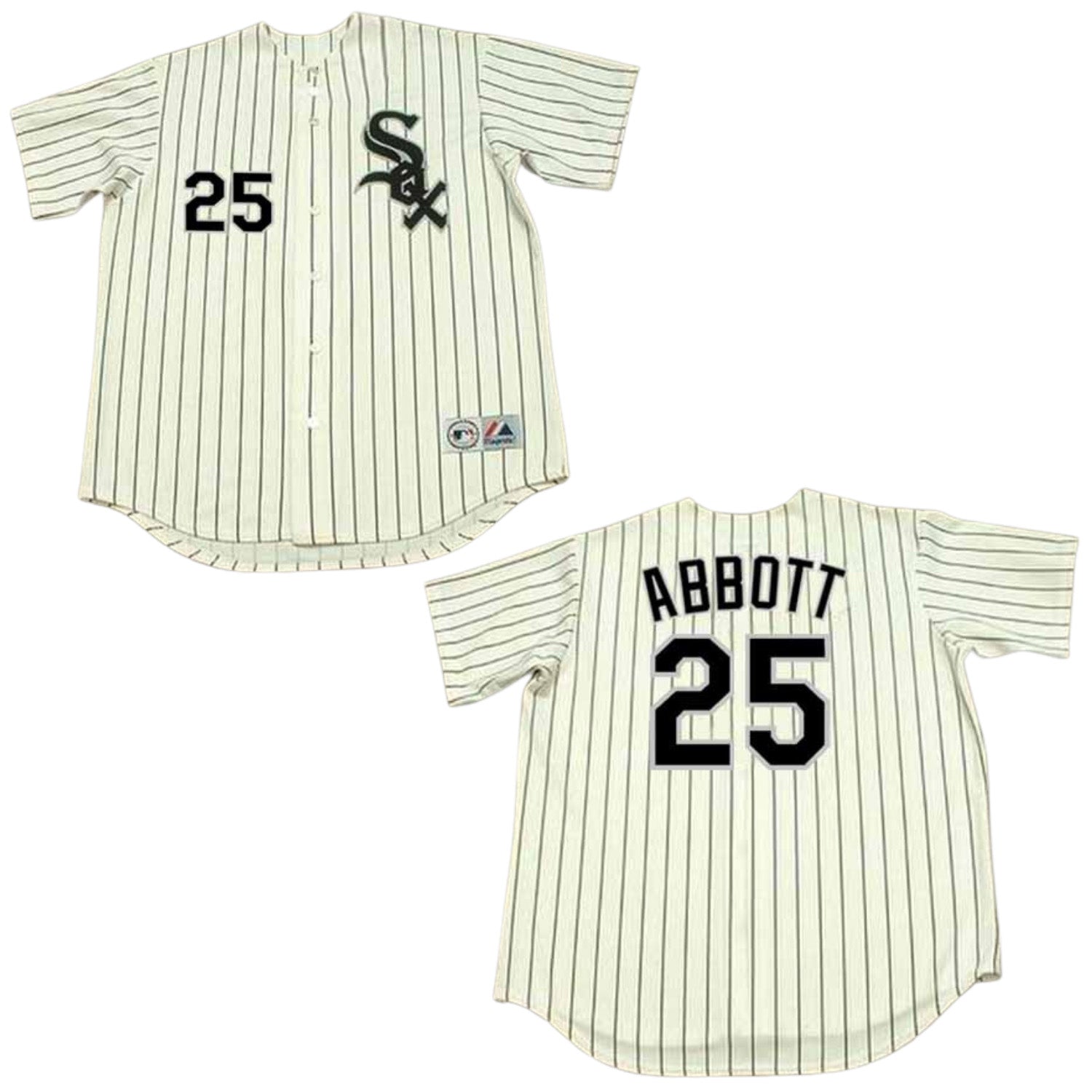 Jim Abbott Chicago White Sox 25 Jersey