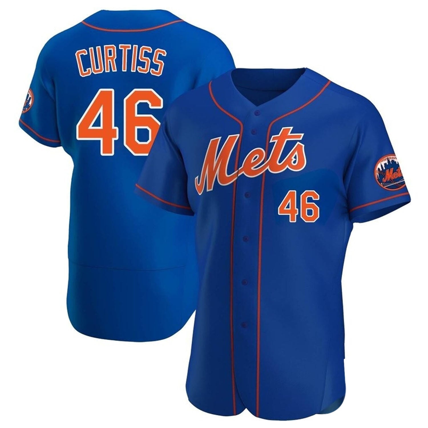 John Curtiss New York Mets 46 Jersey