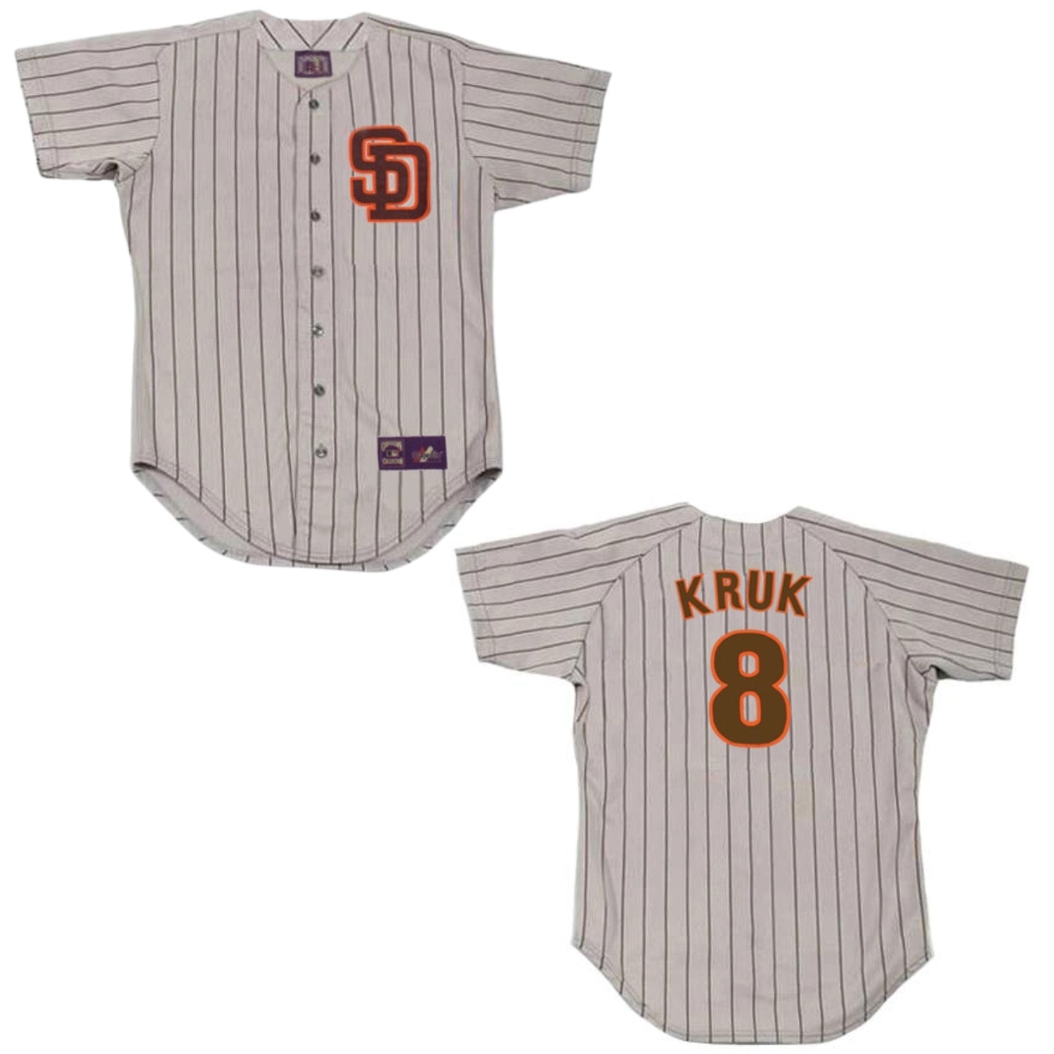John Kruk San Diego Padres 8 Jersey