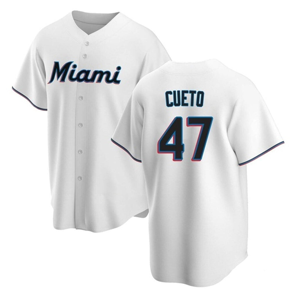 Johnny Cueto Miami Marlins 47 Jersey