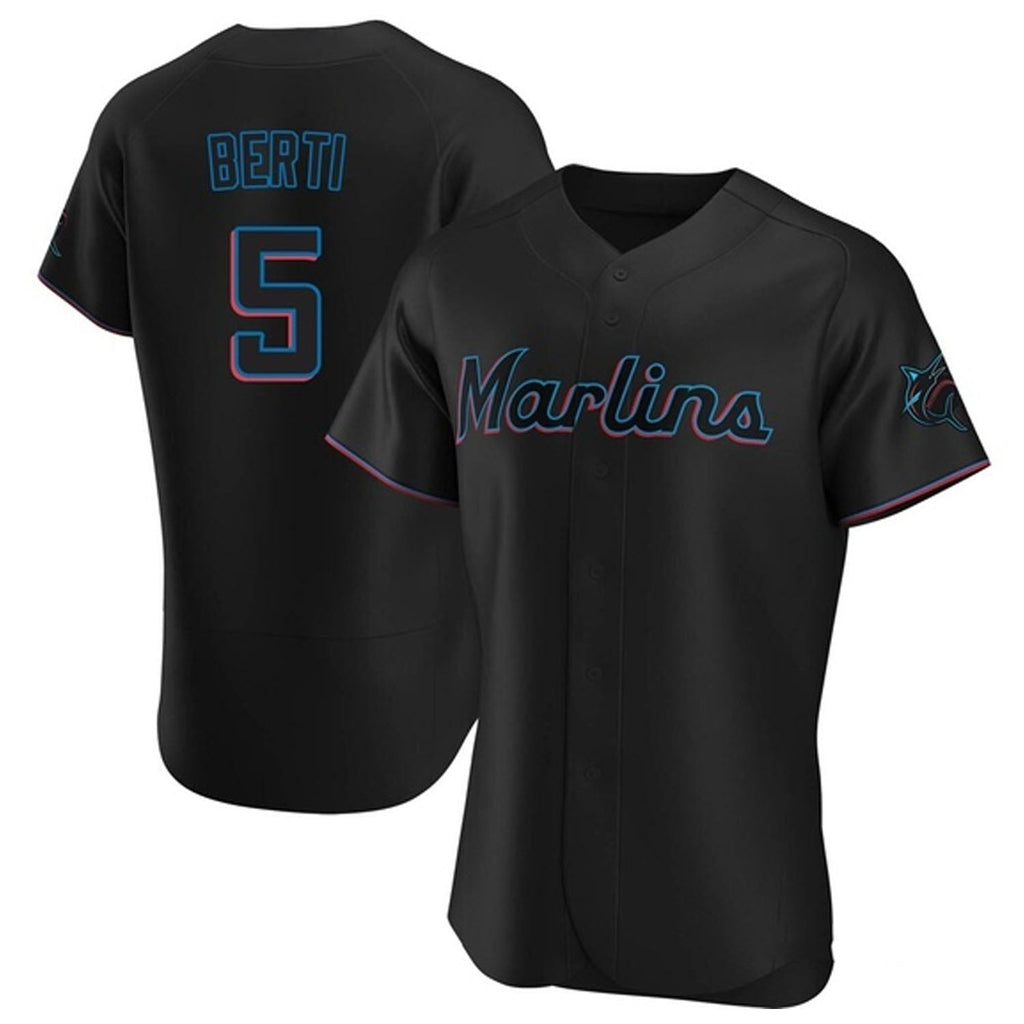 Jon Berti Miami Marlins 5 Jersey