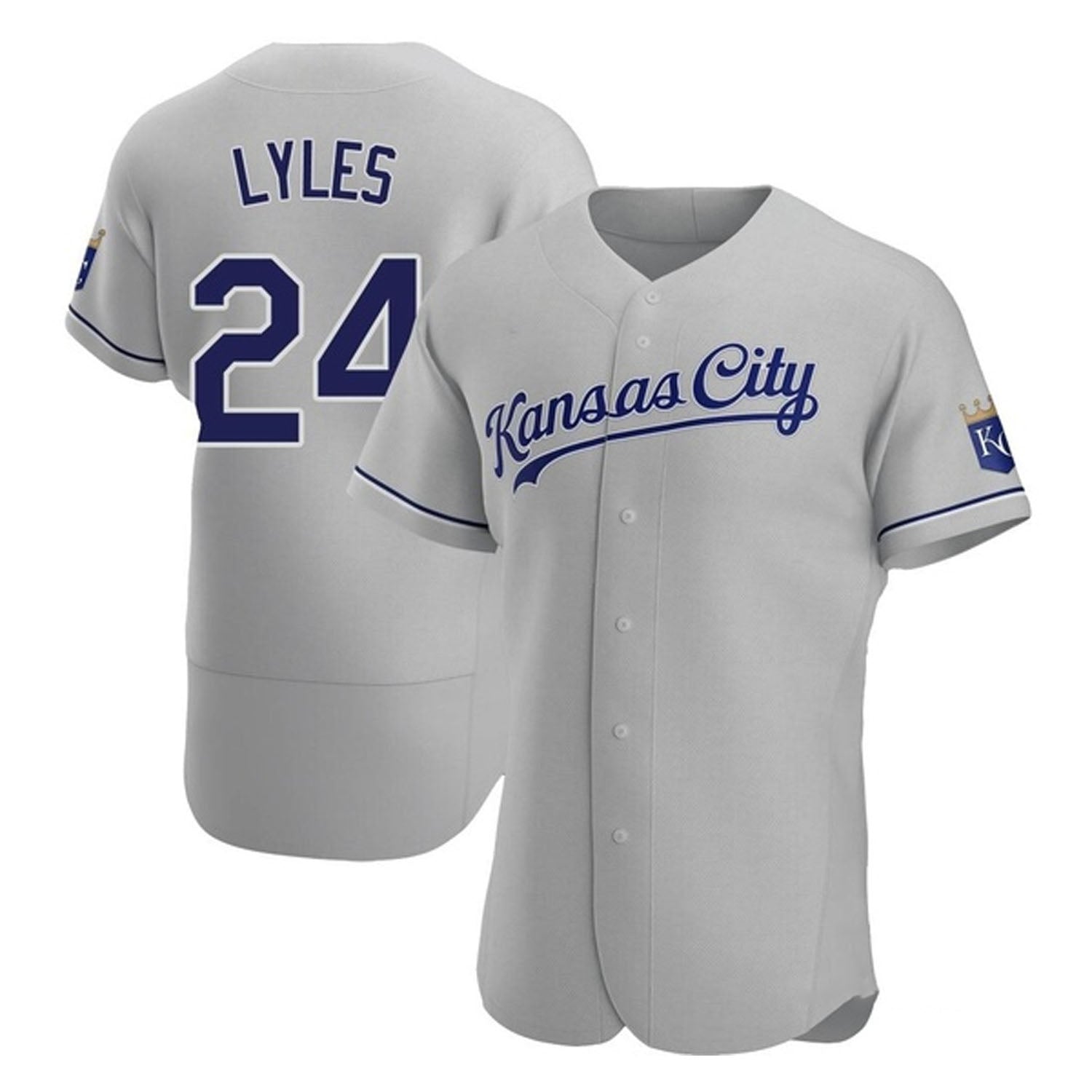 Jordan Lyles Kansas City Royals 24 Jersey