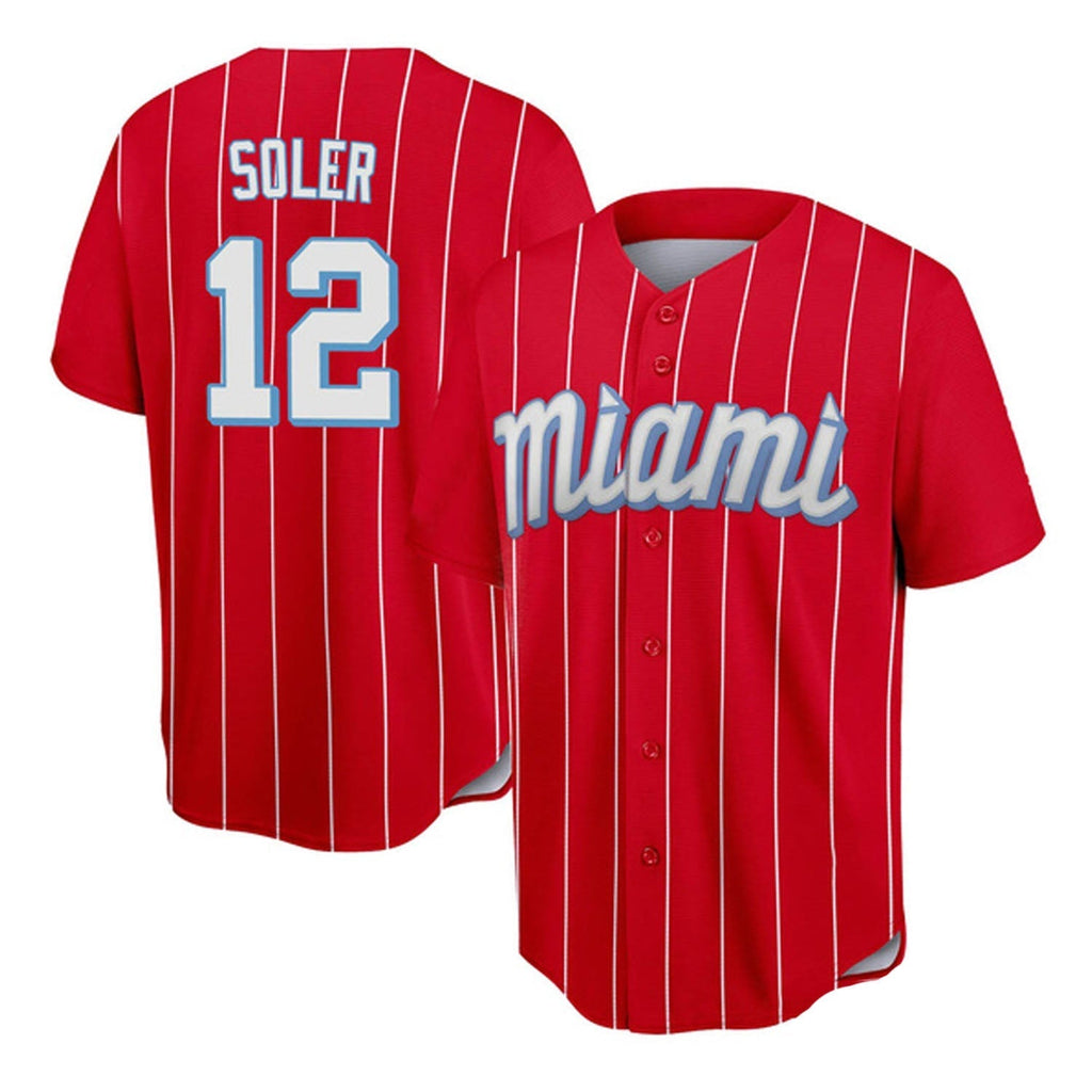 Jorge Soler Miami Marlins 12 Jersey