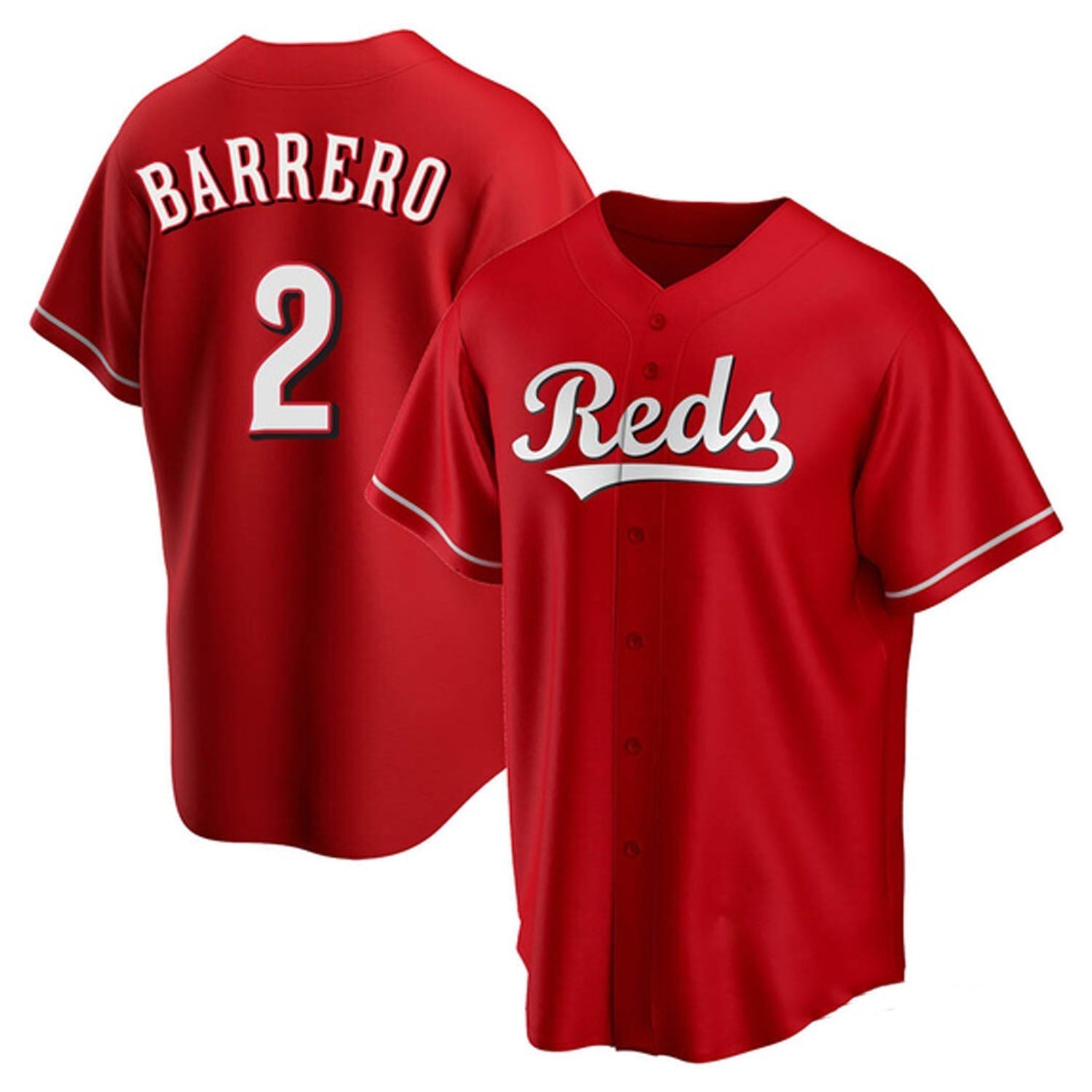 Jose Barrero Cincinnati Reds 2 Jersey