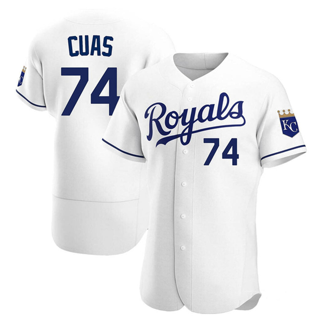 Jose Cuas Kansas City Royals 74 Jersey