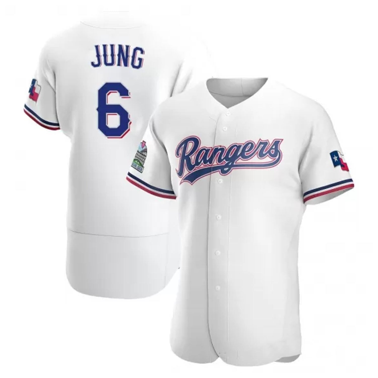 Josh Jung Texas Rangers 6 Jersey