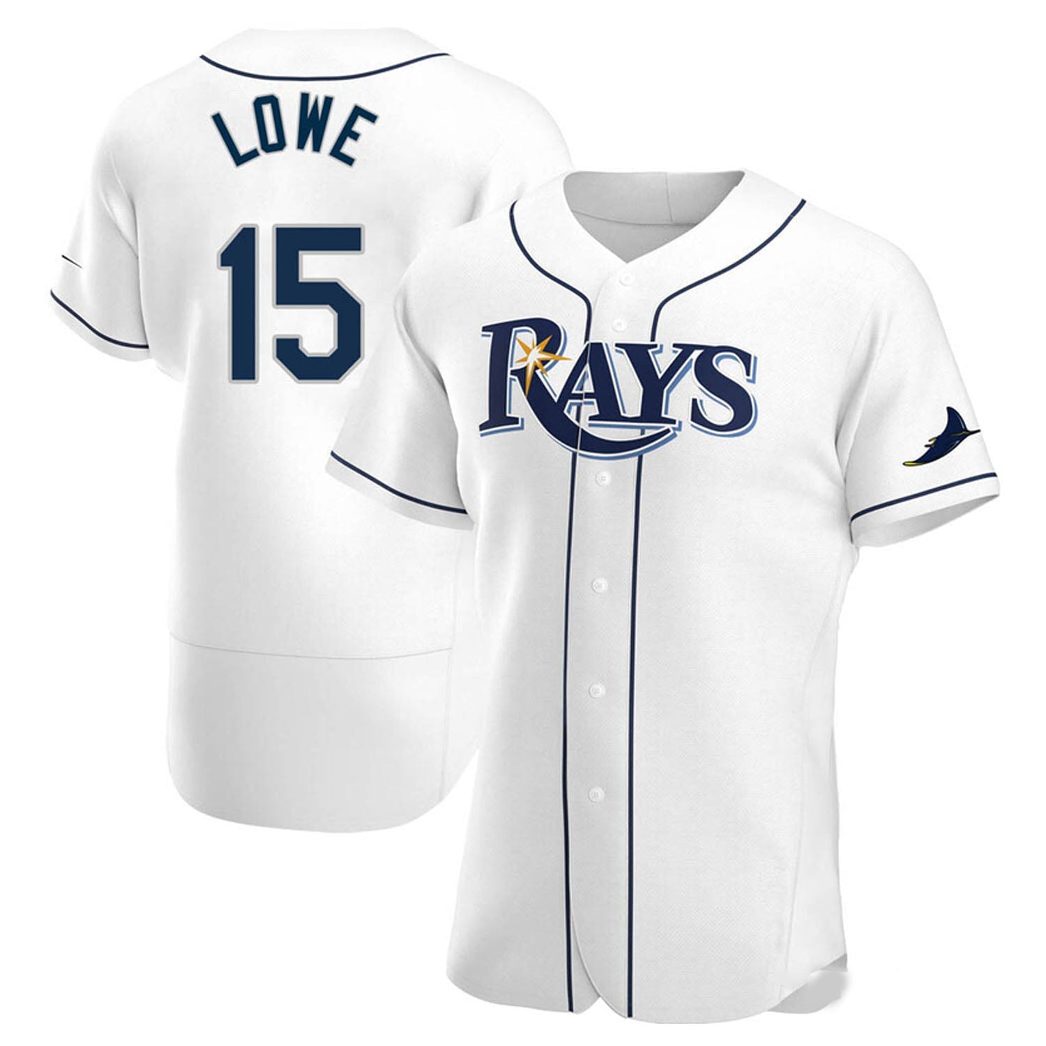 Josh Lowe Tampa Bay Rays 15 Jersey