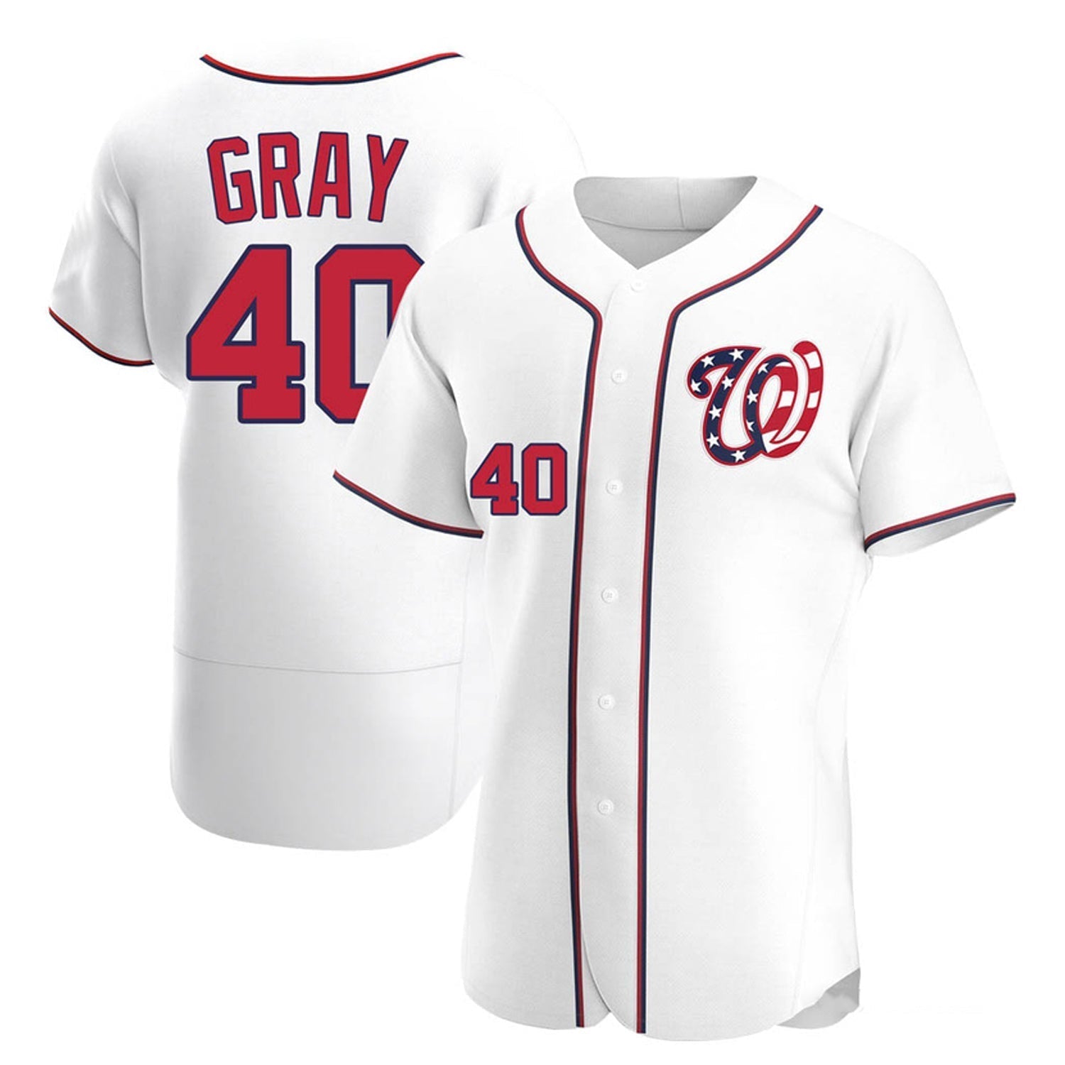 Josiah Gray Washington National 40 Jersey