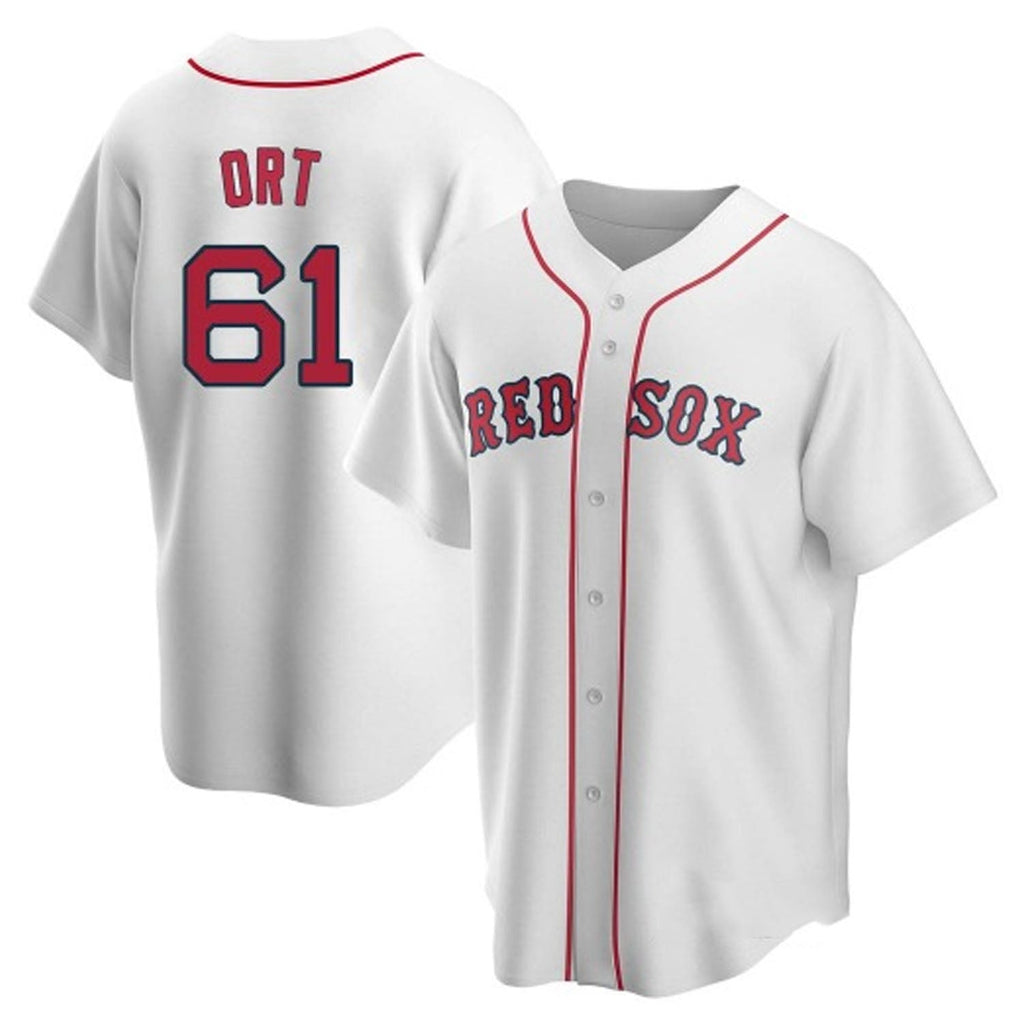 Kaleb Ort Boston Red Sox 61 Jersey