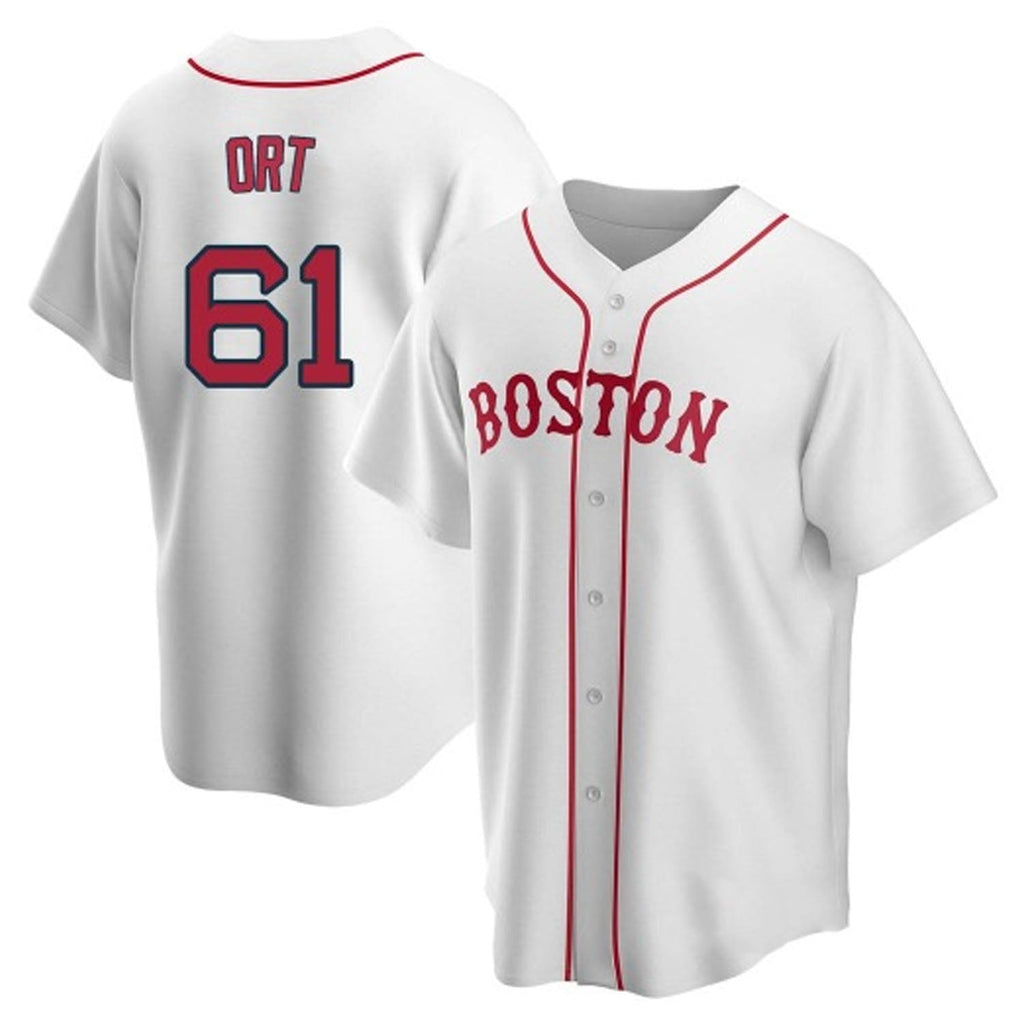 Kaleb Ort Boston Red Sox 61 Jersey
