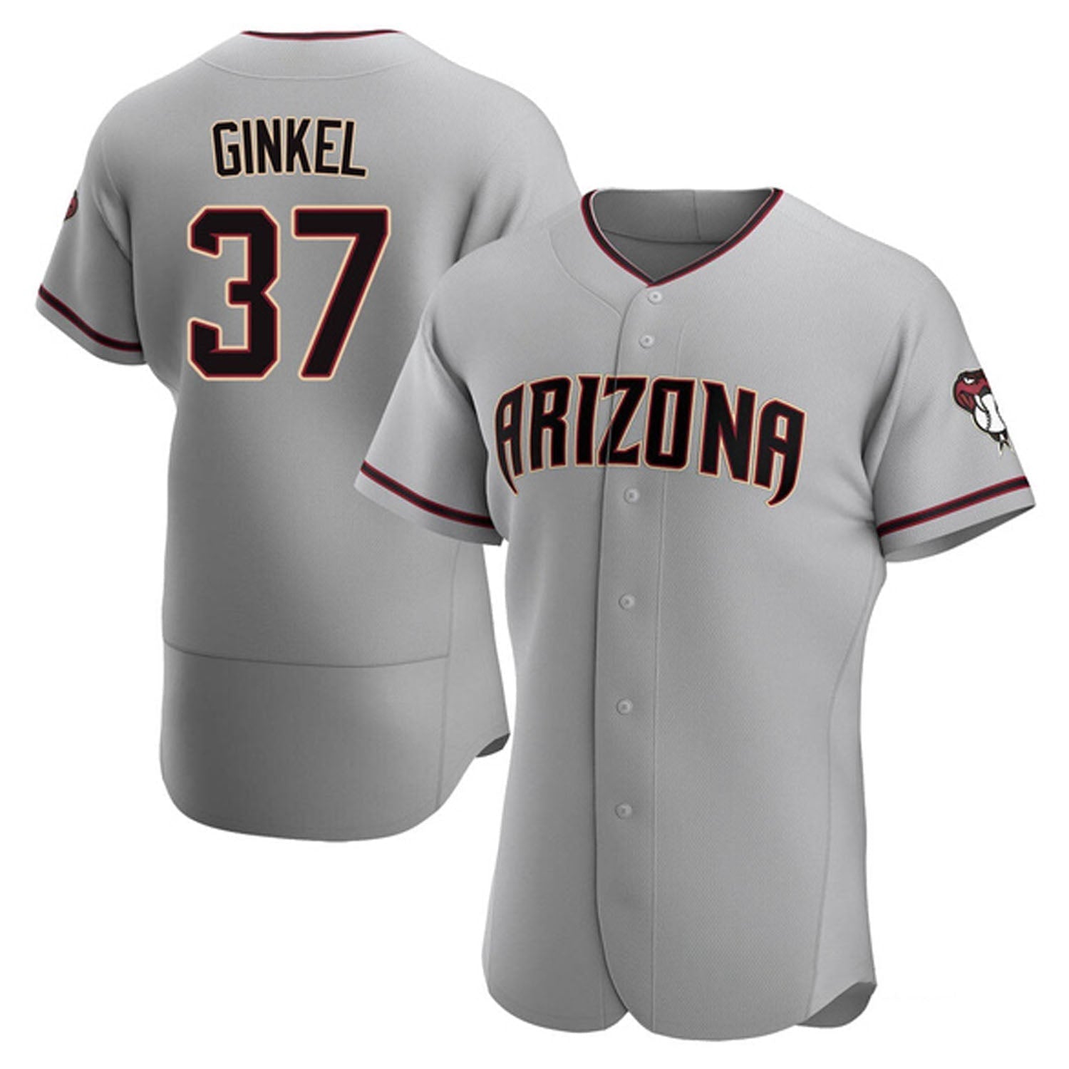 Kevin Ginkel Arizona Diamondbacks 37 Jersey