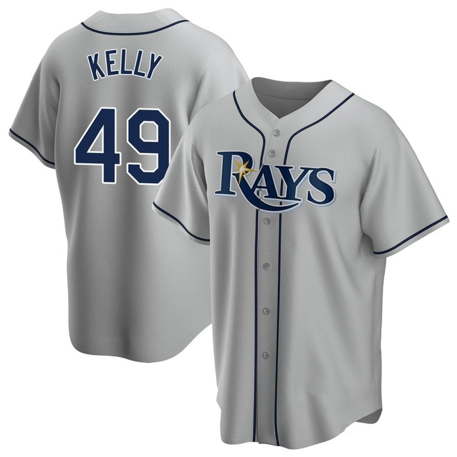 Kevin Kelly Tampa Bay Rays 49 Jersey