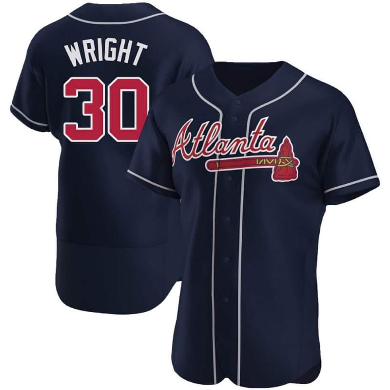 Kyle Weight Atlanta Braves 30 Jersey