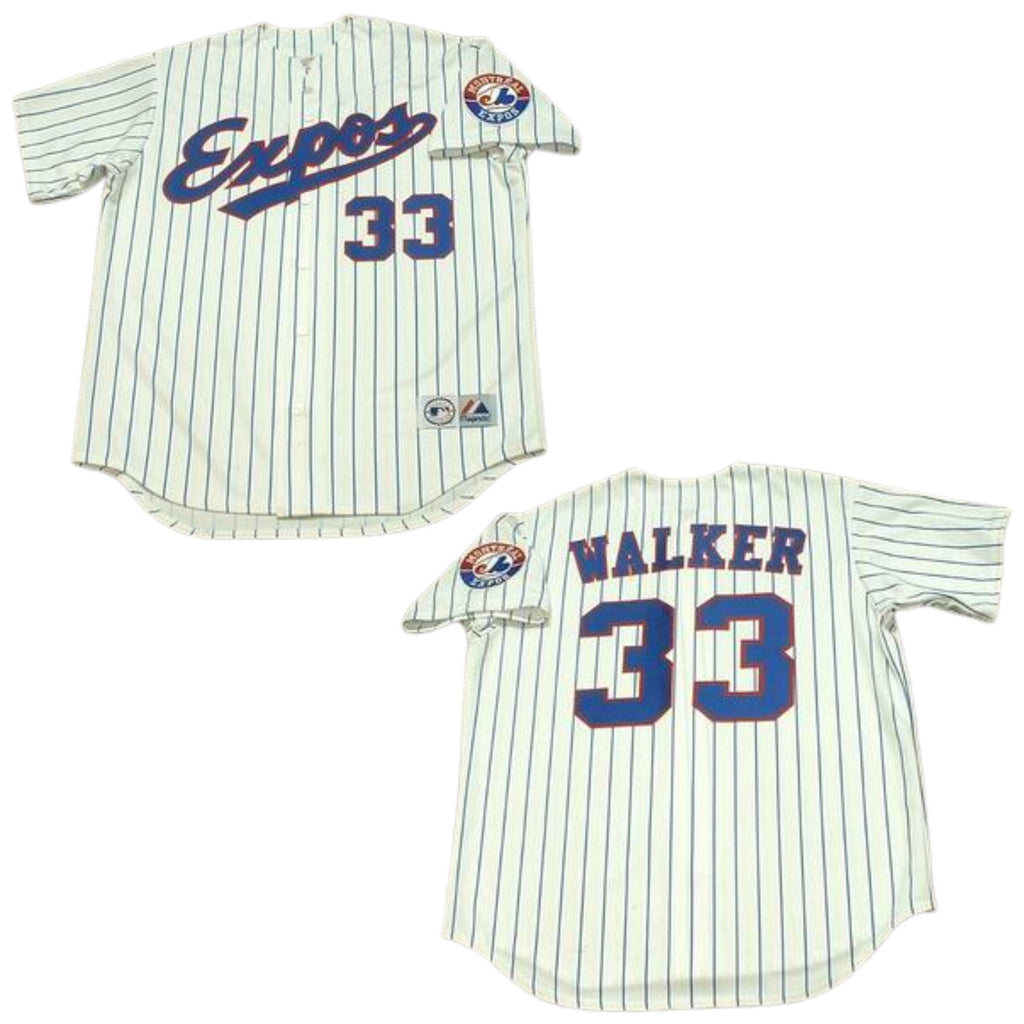 Larry Walker Montreal Expos 33 Jersey