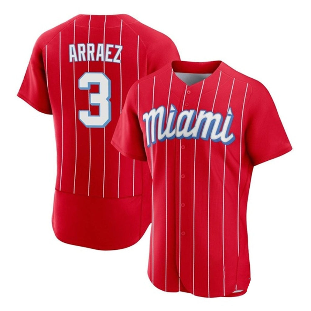 Luis Arraez Miami Marlins 3 Jersey
