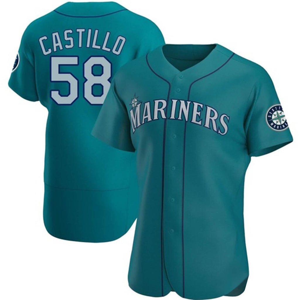 Luis Castillo Seattle Mariners 58 Jersey