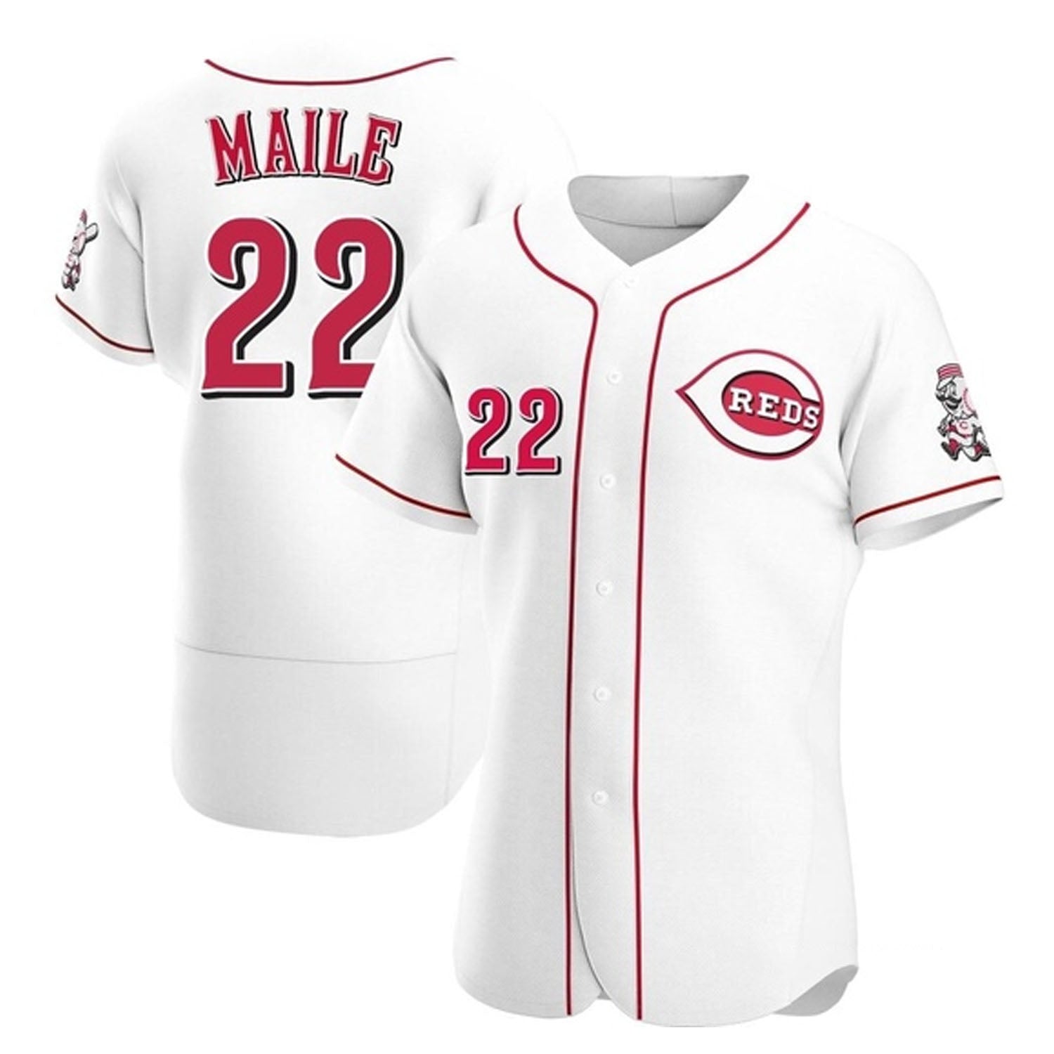 Luke Maile Cincinnati Reds 22 Jersey