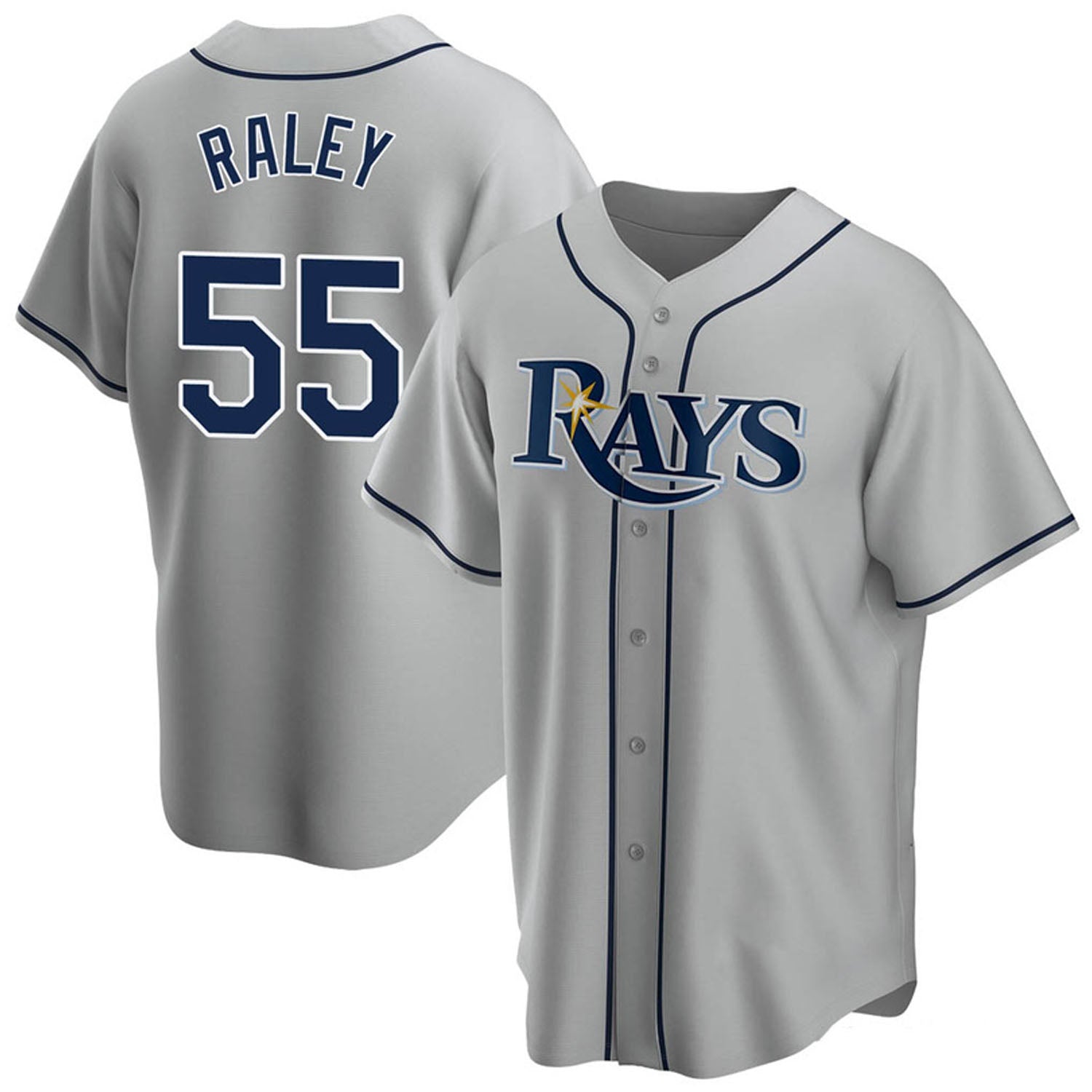 Luke Raley Tampa Bay Rays 55 Jersey