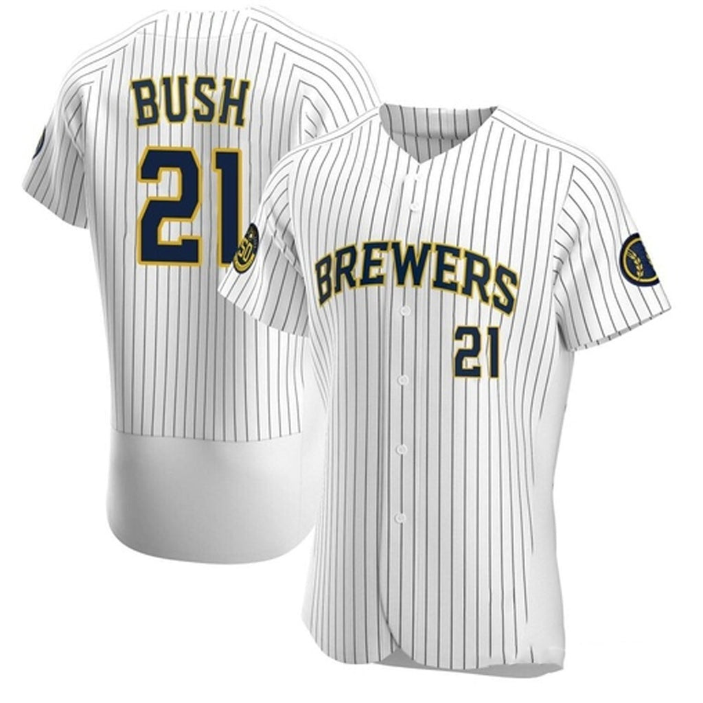 Matt Bush Milwaukee Brewers 21 Jersey