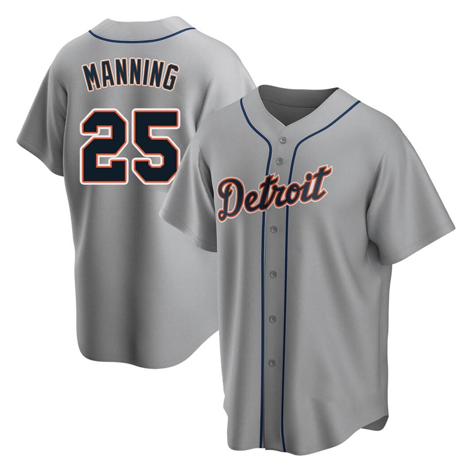 Matt Manning Detroit Tigers 25 Jersey
